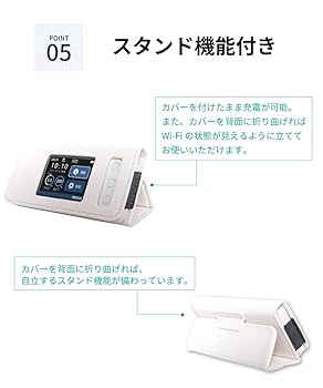 NEC Aterm MR10LN SIMフリー　モバイルルーター　ケースセット LOE NEC Aterm MR10LN モバイルルーター ケース 保護フィルム 付